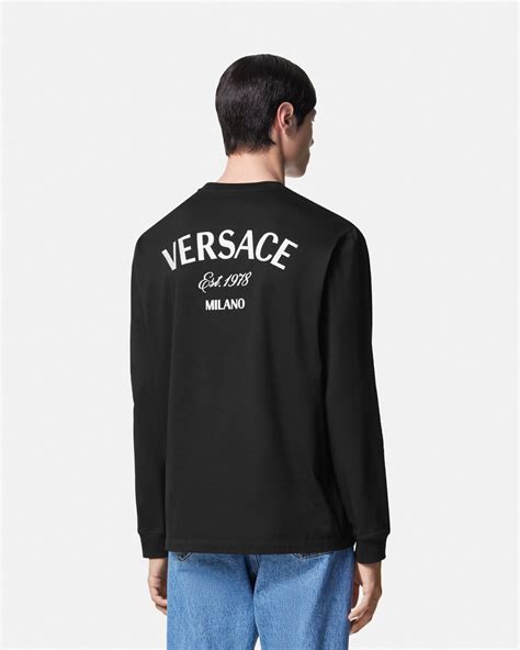 versace milano t shirt|Versace boutique milan.